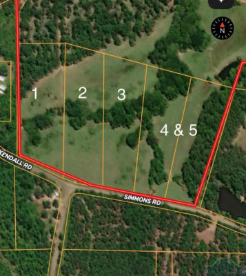 LOT 4 & 5 SIMMONS ROAD, DIANA, TX 75640, photo 3 of 4